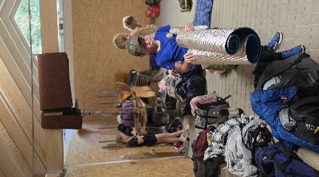 Stanování Mladých hasičů