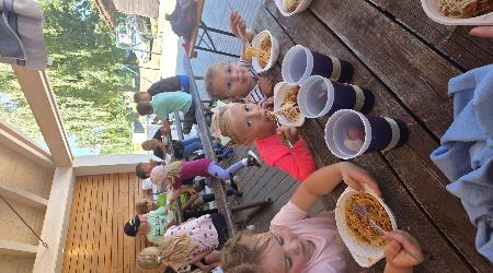 Stanování Mladých hasičů