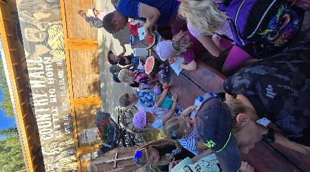 Stanování Mladých hasičů