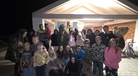 Stanování Mladých hasičů