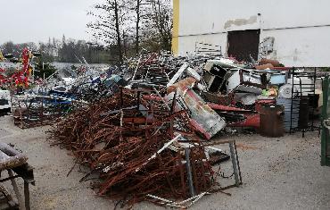 Sběr železného šrotu a elektroodpadu 2019