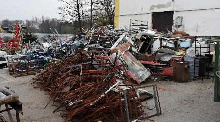 Sběr železného šrotu a elektroodpadu 2019